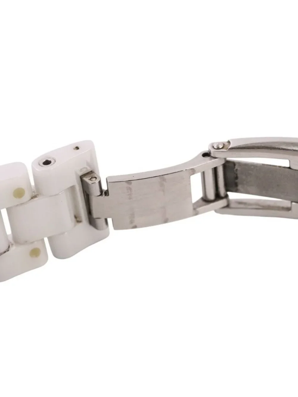 Chanel White Ceramic Quartz Watch Dial